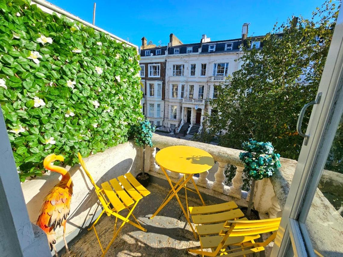 Charming Home With Private Balcony, On 1St Floor, With 2 Bathrooms, 3 Min Walk To Earl'S Court Station Londýn Exteriér fotografie